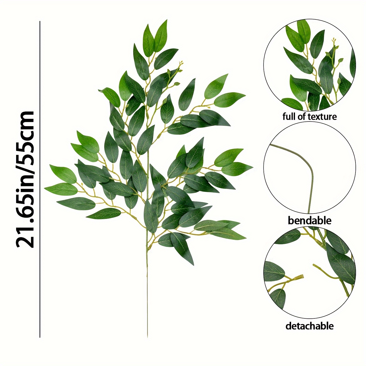 Faux Italian Ruscus Greenery S – Ruscus Stem Faux Bewertung und Preis