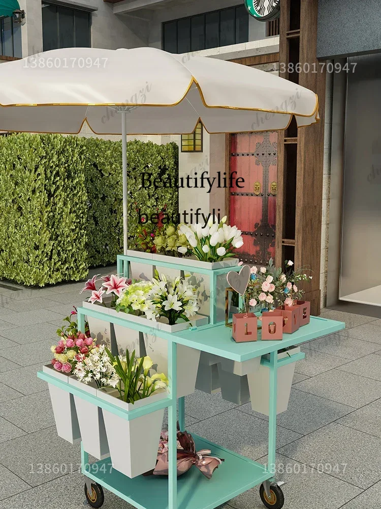 03 Stall selling flowers Flowe – Florist Supply Buckets Bewertung und Preis