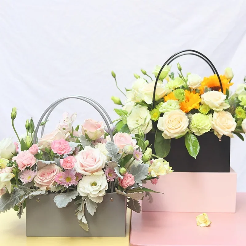 Flower Paper Box Bucket PVC Fl – Florist Supply Buckets Bewertung und Preis