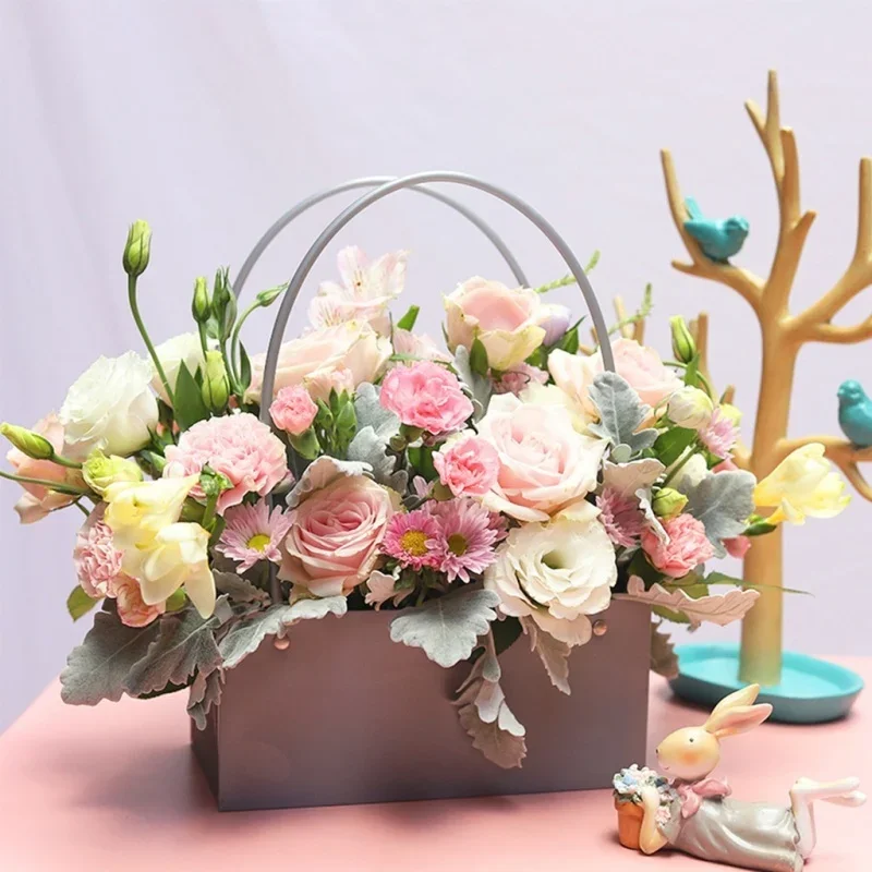 Flower Paper Box Bucket PVC Fl – Florist Supply Buckets Bewertung und Preis