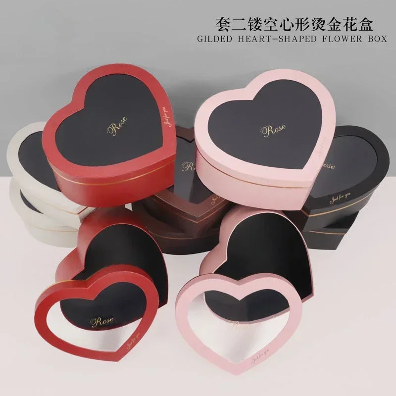 2piece Gold Heart-shaped Round – Florist Supply Buckets Bewertung und Preis
