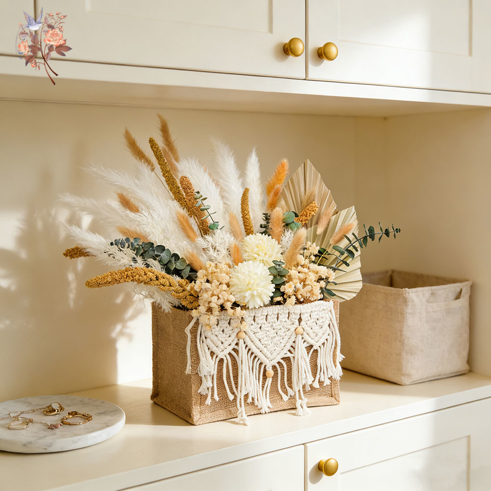Artificial Dried Flower Bouque – Dried Flower Bunch Bewertung und Preis