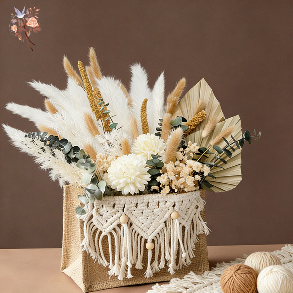 Artificial Dried Flower Bouque – Dried Flower Bunch Bewertung und Preis