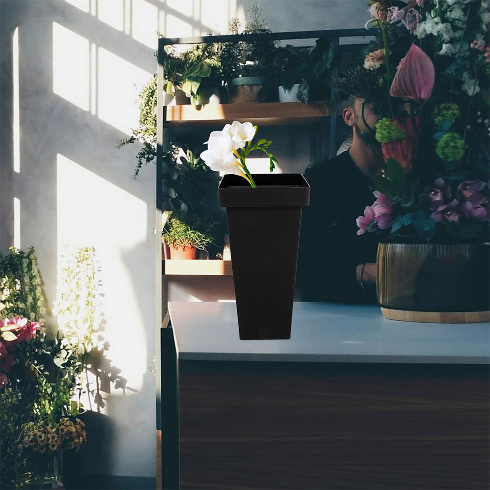 2Pcs Stylish Square Plastic Um – Florist Supply Buckets Bewertung und Preis