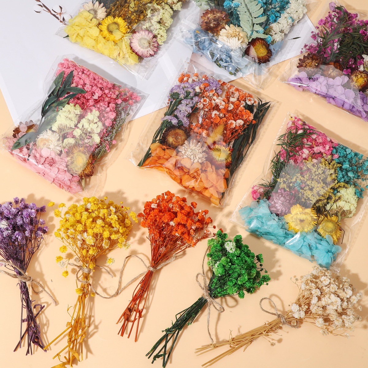 1 Pack Preserved Dried Flower  – Dried Flower Bunch Bewertung und Preis