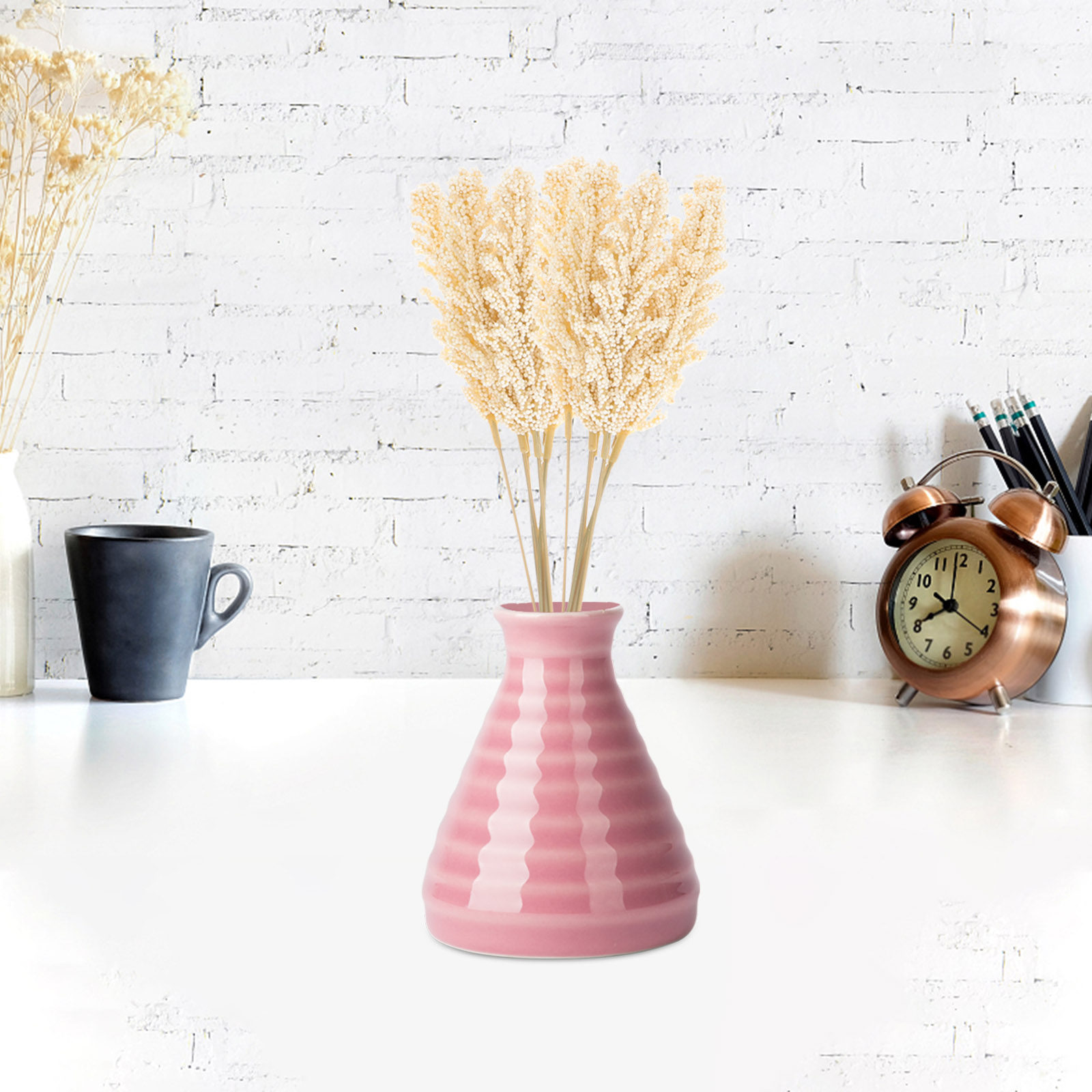 2 Bunches Artificial Wheat Ste – Dried Flower Bunch Bewertung und Preis