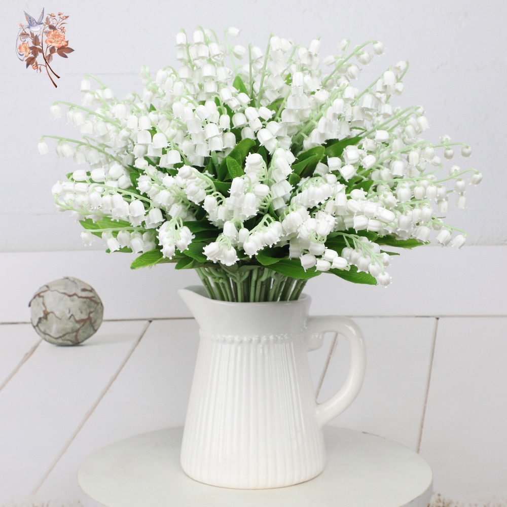 White Lily of The Valley 10Pcs – Dried Flower Bunch Bewertung und Preis