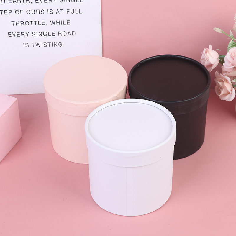 1PC Round Flower Paper Gift Bo – Florist Supply Buckets Bewertung und Preis